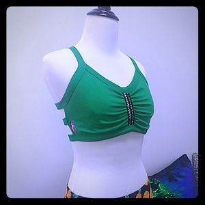 Bad Kitty Pole Fit bondage dance yoga top